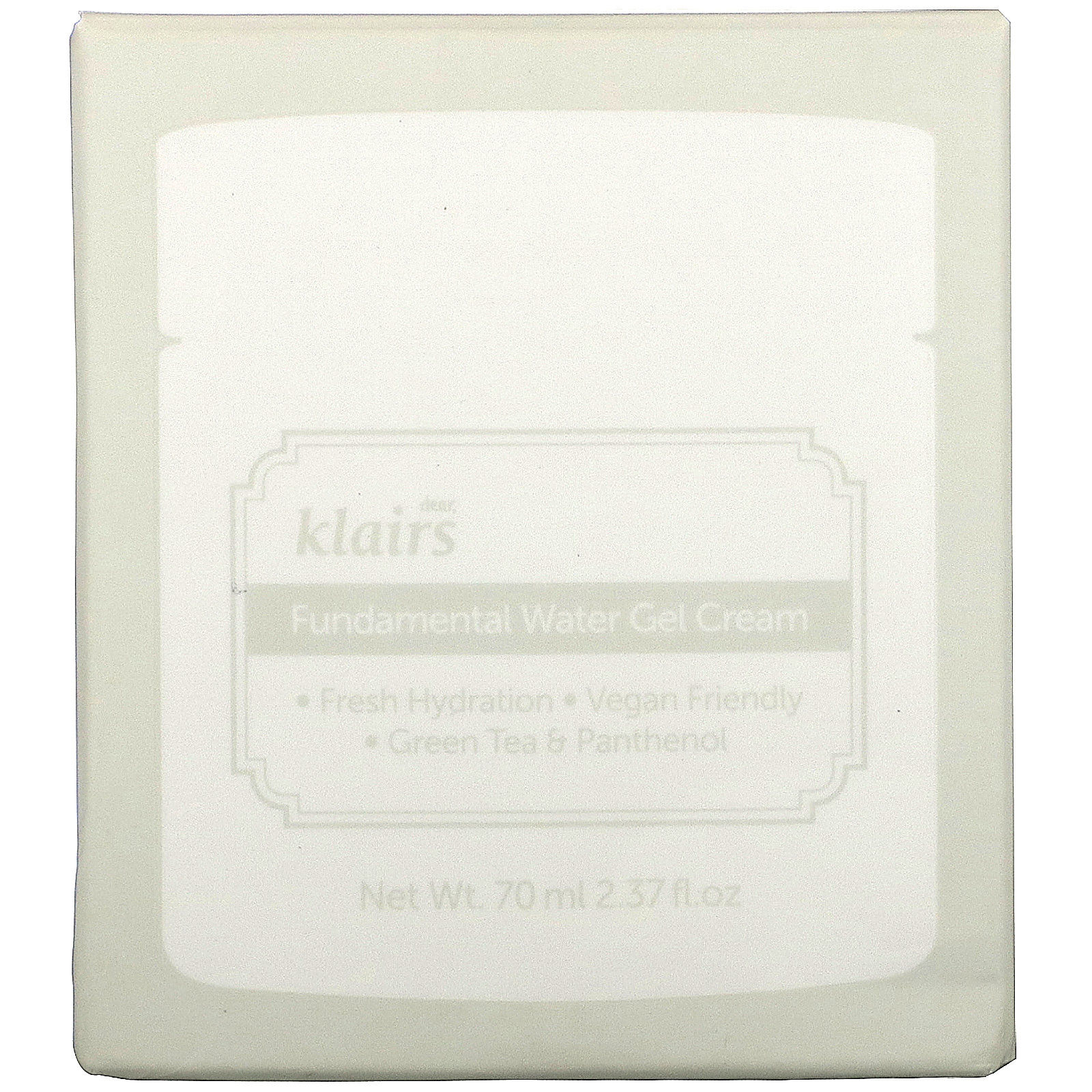 Dear klairs крем для лица. Dear, Klairs гель-крем для лица на основе зеленого чая – fundamental Water Gel Cream, 20мл.